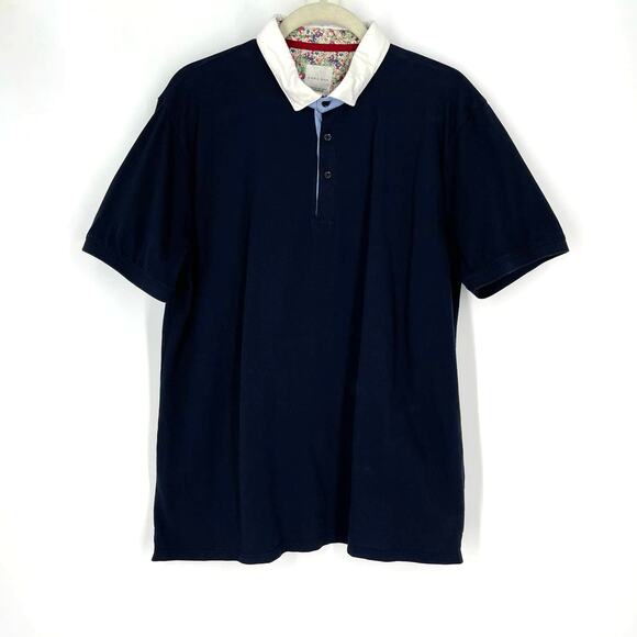 Zara Other - Zara Men's Blue Polo Shirt XXL